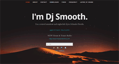 Desktop Screenshot of djsmooth.com