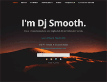 Tablet Screenshot of djsmooth.com